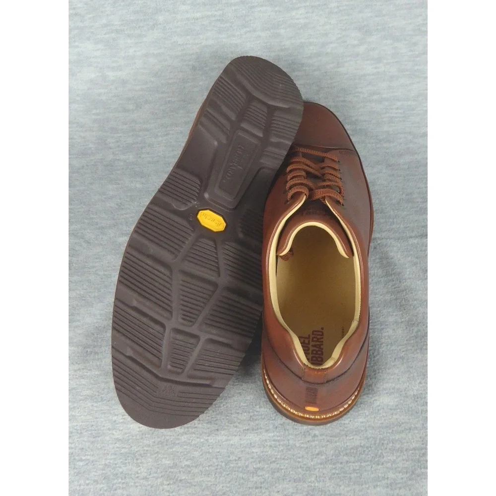 Samuel Hubbard Dress Fast Mens 13 M Cognac Leather Oxford Shoes M1310-165